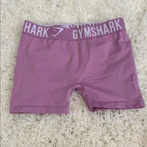 Pink gymshark fit shorts